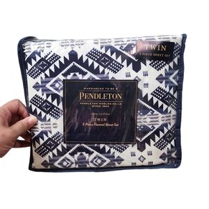 Pendleton Twin 3pc Flannel Sheet Set